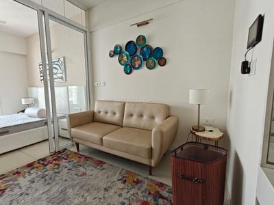 Hall Image of 482 Sq.ft 1 RK Apartment / Flat for rent in L And T Raintree Boulevard, Sahakara Nagar Bengaluru for Rs. 42500