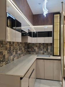 Kitchen Image of 750 Sq.ft 3 BHK Apartment / Flat for sale in Razapur Khurd New Delhi for Rs. 4750000