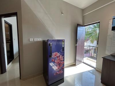 Kitchen Image of 600 Sq.ft 1 BHK Builder Floor for rent in HSR Layout Bengaluru for Rs. 35000