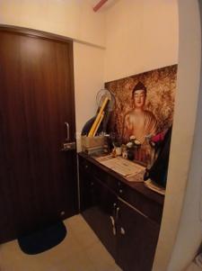 Kitchen Image of 980 Sq.ft 2 BHK Penthouse for rent in Bhandari 7 Plumeria Drive, Punawale Pune for Rs. 35000