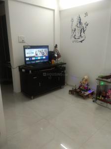 Hall Image of 1000 Sq.ft 2 BHK Apartment / Flat for rent in GK Silverland Residency, Ravet Pune for Rs. 27000