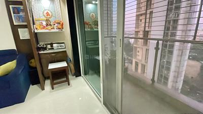 Balcony Image of 1000 Sq.ft 2.5 BHK Apartment / Flat for sale in Ghansoli Navi Mumbai for Rs. 25500000