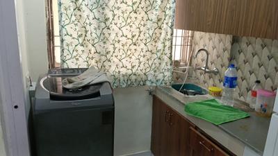 Kitchen Image of 250 Sq.ft 1 RK Apartment / Flat for rent in Emaar Emerald Floors Premier, Sector 65 Gurgaon for Rs. 12500