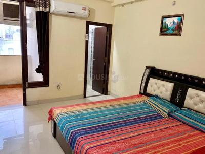 Bedroom Image of 1750 Sq.ft 3 BHK Apartment / Flat for rent in Aarohan Crystel Link Apartment, Amausi Lucknow for Rs. 38000
