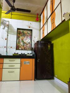 Kitchen Image of 650 Sq.ft 2 BHK Apartment / Flat for rent in Nigdi Pune for Rs. 24000