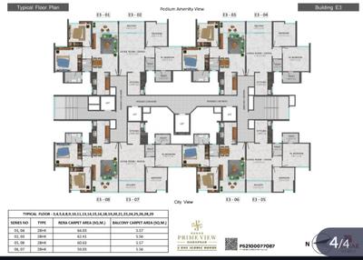 Image of 900 Sq.ft 2 BHK Apartment / Flat for sale in Kumar Primeview E1, Hadapsar, Pune for Rs. 6300000