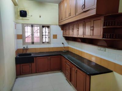 Kitchen Image of 1200 Sq.ft 2 BHK Independent House for rent in HBR Layout Bengaluru for Rs. 25000