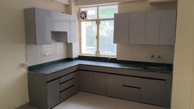 Kitchen Image of 950 Sq.ft 2 BHK Apartment / Flat for sale in Breez Global Heights, Sector 33 Sohna for Rs. 5530000