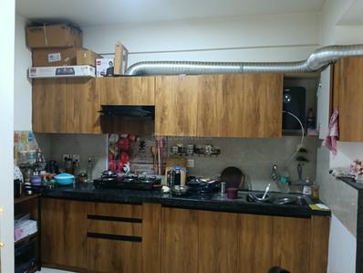 Kitchen Image of 1057 Sq.ft 2 BHK Apartment / Flat for rent in Arvind Skylands, Nehru Nagar Bengaluru for Rs. 38000