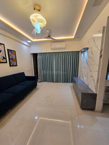 Hall Image of 550 Sq.ft 1 BHK Apartment / Flat for rent in Kandivali East Mumbai for Rs. 43000