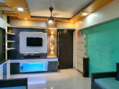 Living Room Image of 930 Sq.ft 2 BHK Apartment / Flat for rent in Kasarvadavali Thane for Rs. 28000