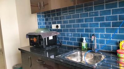 Kitchen Image of 1460 Sq.ft 3 BHK Apartment / Flat for rent in UKN Belvedere By UKN Airport District Phase 1, Navarathna Agrahara Bengaluru for Rs. 60000