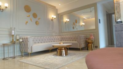 Living Room Image of 1350 Sq.ft 3 BHK Apartment / Flat for sale in N Rose Northern Heights, Dahisar East Mumbai for Rs. 36000000