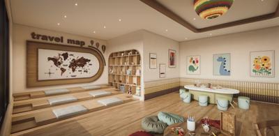 Bedroom Image of 951 Sq.ft 2 BHK Apartment / Flat for sale in Hrub Bayline Residences, Mahim Mumbai for Rs. 40000000
