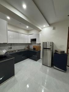 Kitchen Image of 2500 Sq.ft 3 BHK Builder Floor for rent in Sector 14 Gurgaon for Rs. 58000