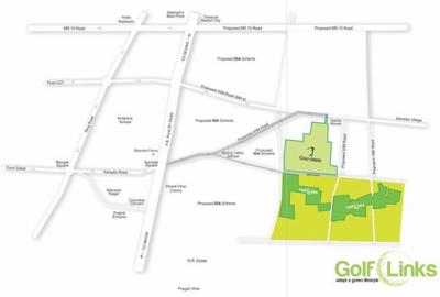 Image of 1506 Sq.ft Residential Plot / Land for sale in Apollo Sector E Golf Links, Kanadiya, Indore for Rs. 9939600