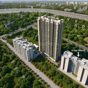 Image of 1285 Sq.ft 3 BHK Apartment / Flat for sale in V Top Valonia, Punawale, Pune for Rs. 10300000