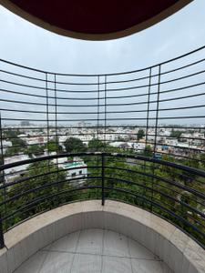 Balcony Image of 1290 Sq.ft 3 BHK Apartment / Flat for rent in Diwalipura Vadodara for Rs. 40000