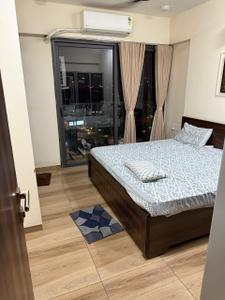 Bedroom Image of 1550 Sq.ft 3 BHK Apartment / Flat for rent in Kaveri Soham Vivanta, Shilaj Ahmedabad for Rs. 33500