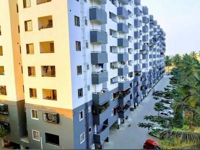 Image of 950 Sq.ft 3 BHK Apartment / Flat for sale in Karsten Palm Groves, Marsur, Bengaluru for Rs. 6000000