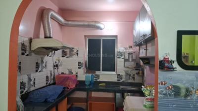 Kitchen Image of 1100 Sq.ft 2 BHK Apartment / Flat for rent in Right Meghna Green Residency, Kaikhali Kolkata for Rs. 23000