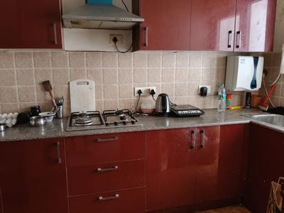 Kitchen Image of 775 Sq.ft 1 BHK Apartment / Flat for sale in Pushpanjali Imperial Heights, Mussoorie Road Dehradun for Rs. 6500000