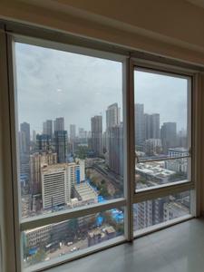 Balcony Image of 1680 Sq.ft 3 BHK Apartment / Flat for rent in Indiabulls Blu, Worli Mumbai for Rs. 400000