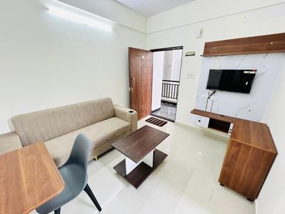 Hall Image of 650 Sq.ft 1 BHK Apartment / Flat for rent in Brookefield Bengaluru for Rs. 28999