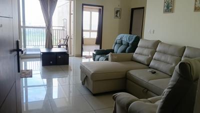 Hall Image of 1050 Sq.ft 2.5 BHK Apartment / Flat for rent in Ramky One Karnival, Electronic City Bengaluru for Rs. 55000