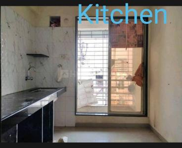 Kitchen Image of 620 Sq.ft 1 BHK Apartment / Flat for sale in Space Chandra Darshan Hill View, Karanjade Navi Mumbai for Rs. 4100000