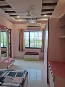 Bedroom Image of 1200 Sq.ft 2 BHK Apartment / Flat for rent in Shewalkar Lake View, Trimurti Nagar Nagpur for Rs. 35000