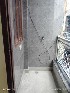 Balcony Image of 600 Sq.ft 2 BHK Builder Floor for rent in Shree Radhey Krishna Homes, Shastri Nagar New Delhi for Rs. 16500