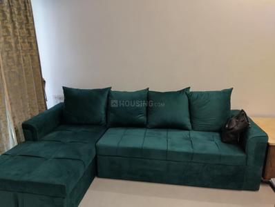 Hall Image of 620 Sq.ft 2 BHK Apartment / Flat for rent in Address 51, Bandra East Mumbai for Rs. 106000