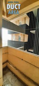 Balcony Image of 659 Sq.ft 2 BHK Apartment / Flat for rent in Marathon Nexworld Aura, Dombivli East Thane for Rs. 16000