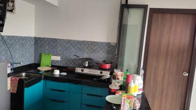 Kitchen Image of 475 Sq.ft 2 BHK Apartment / Flat for sale in Lodha Quality Home Tower 3, Thane West Thane for Rs. 10500000