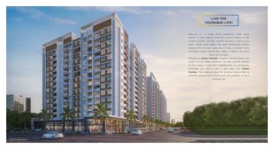 Image of 1000 Sq.ft 2 BHK Apartment / Flat for sale in Unique Youtopia Phase III, Kharadi, Pune for Rs. 10000000