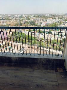 Balcony Image of 1041 Sq.ft 3 BHK Apartment / Flat for rent in Mirchandani Shalimar Fortleza Phase 1, Hoshangabad Road Bhopal for Rs. 35000