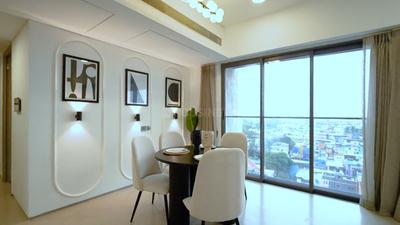 Hall Image of 1500 Sq.ft 3 BHK Apartment / Flat for sale in Rustomjee Paramount, Santacruz West Mumbai for Rs. 96800000