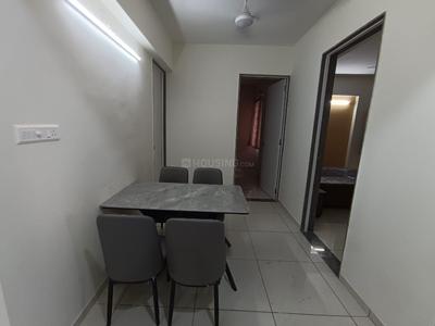 Kitchen Image of 600 Sq.ft 2 BHK Apartment / Flat for rent in Orchid Blues, Shela Ahmedabad for Rs. 35000