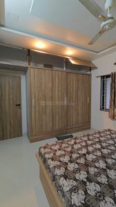 Bedroom Image of 900 Sq.ft 3 BHK Independent House for rent in Iscon Ambli Road Ahmedabad for Rs. 32000