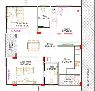 Image of 1100 Sq.ft 2 BHK Apartment / Flat for sale in Mahadevapura, Bengaluru for Rs. 7500000