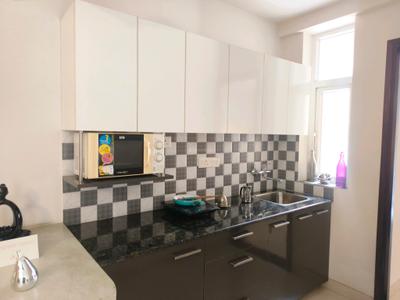 Kitchen Image of 795 Sq.ft 1 BHK Apartment / Flat for rent in Eminence Kimberly Suits, Sector 112 Gurgaon for Rs. 40000