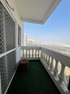 Balcony Image of 1560 Sq.ft 3 BHK Apartment / Flat for rent in Eros Sampoornam, Noida Extension Greater Noida for Rs. 13500
