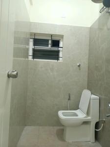Common Bathroom Image of 400 Sq.ft 1 BHK Builder Floor for rent in Amrutahalli Bengaluru for Rs. 28000