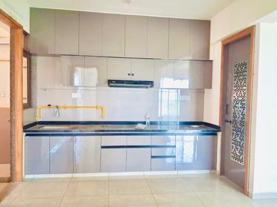 Kitchen Image of 1800 Sq.ft 3 BHK Apartment / Flat for rent in Shypram Parisar, Ognaj Ahmedabad for Rs. 25000