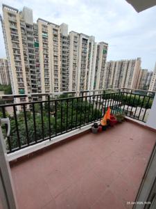Balcony Image of 1495 Sq.ft 3 BHK Apartment / Flat for rent in Panchsheel Pratistha Phase 1 Tower T4 To T7, Sector 75 Noida for Rs. 36000