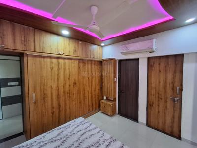Bedroom Image of 1000 Sq.ft 2 BHK Apartment / Flat for rent in Aawaass River Front, Randesan Gandhinagar for Rs. 28000