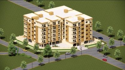 Image of 1195 Sq.ft 2 BHK Apartment / Flat for sale in Apex Sri Rama Durga Towers, Ramachandrapuram, Rajahmundry for Rs. 5019000
