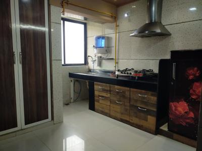 Kitchen Image of 1080 Sq.ft 2 BHK Apartment / Flat for sale in Prahlad Nagar Ahmedabad for Rs. 7200000