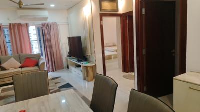 Living Room Image of 1993 Sq.ft 3.5 BHK Apartment / Flat for rent in Prestige High Fields, Financial District Hyderabad for Rs. 80000